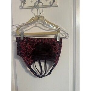 Lululemon Black/Red Energy Bra - 4